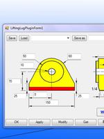 Tekla Structures component - Проушина1