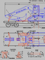 Перевозка экскаватора на ж/д платформе1