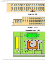 Архитектурно-конструктивный курсовой проект по теме: Общественное здание из мелкоразмерных элементов. Общеобразовательная школа на 768 учащихся в горо2
