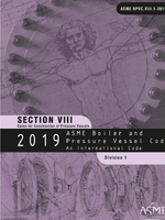 ASME Boiler and Pressure Vessel Code 2019. Section VIII, Rules for Construction of Pressure Vessels. Division 11