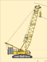 Кран Liebherr LR 1500
