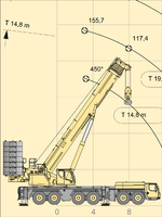 Кран Liebherr LTM 1400-6.11