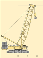 Кран Liebherr LR 1350-11
