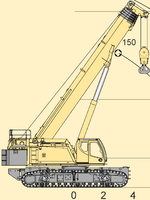 Кран Liebherr LTR 11501