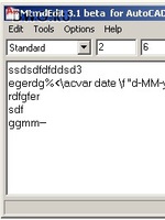 MtmdEdit 3.3 beta for AutoCAD 2007-20101