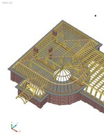 Кровля Оздоровительного комплекса - конструктивное решение из дерева1