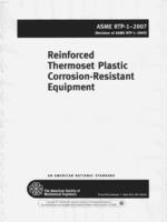 ASME RTP-1-2007 Reinforced termoset Plastic Corrosion-Resistant Equipment1